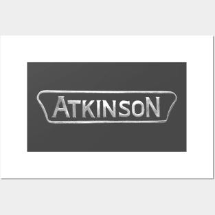 Vintage Atkinson truck logo Posters and Art